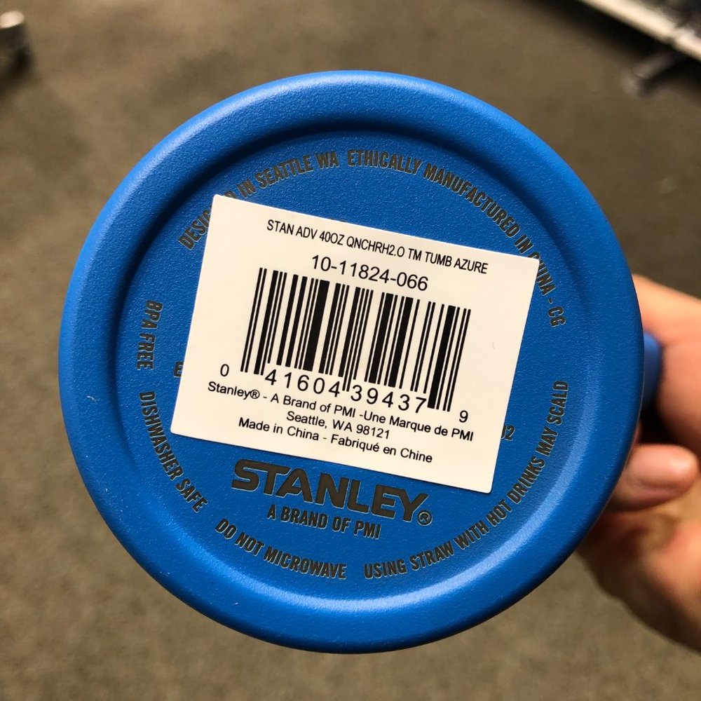 Stanley Quencher H2.0 40 OZ tumbler  azure  blue New release - Picture 7 of 7
